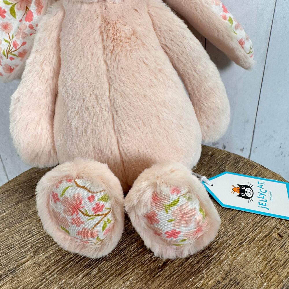 Bundle Set of 2 Jellycat Larry Lobster Small Blush Bunny Cherry NEW! Authentic - Picture 9 of 12